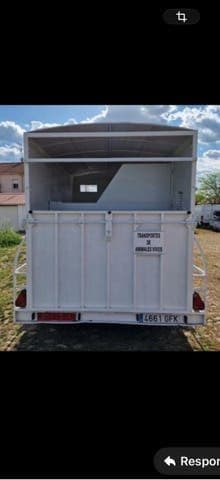 Remolque Caballos Remolque de ocasión para cuatro caballos (ref. 85072)