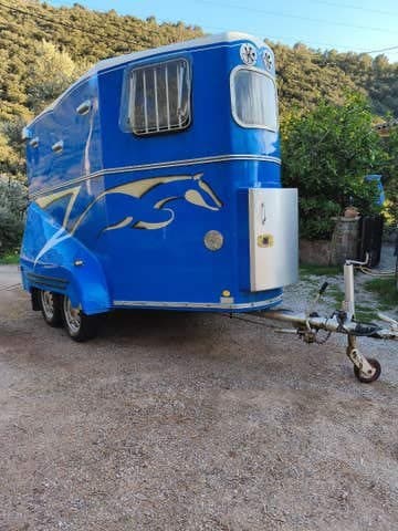 Remolque Caballos Van de ocasión para dos caballos con estructura de aluminio (ref. 90795)