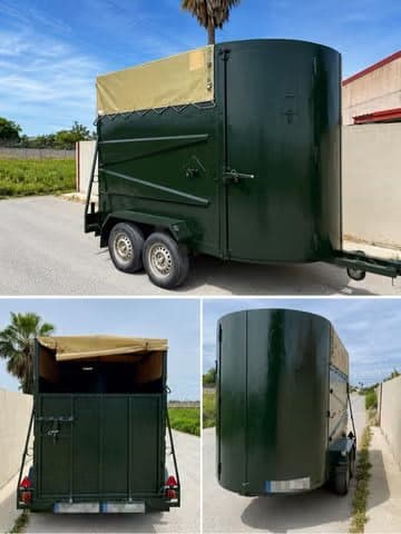 Remolque Caballos Van de ocasión para dos caballos con matrícula roja