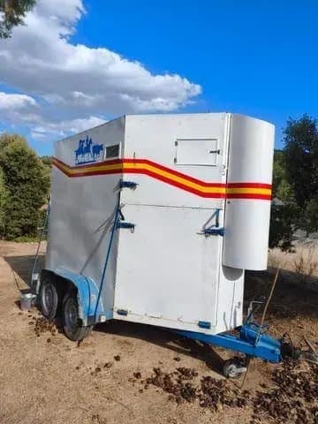 Remolque Caballos Van de ocasión para dos caballos con matrícula roja